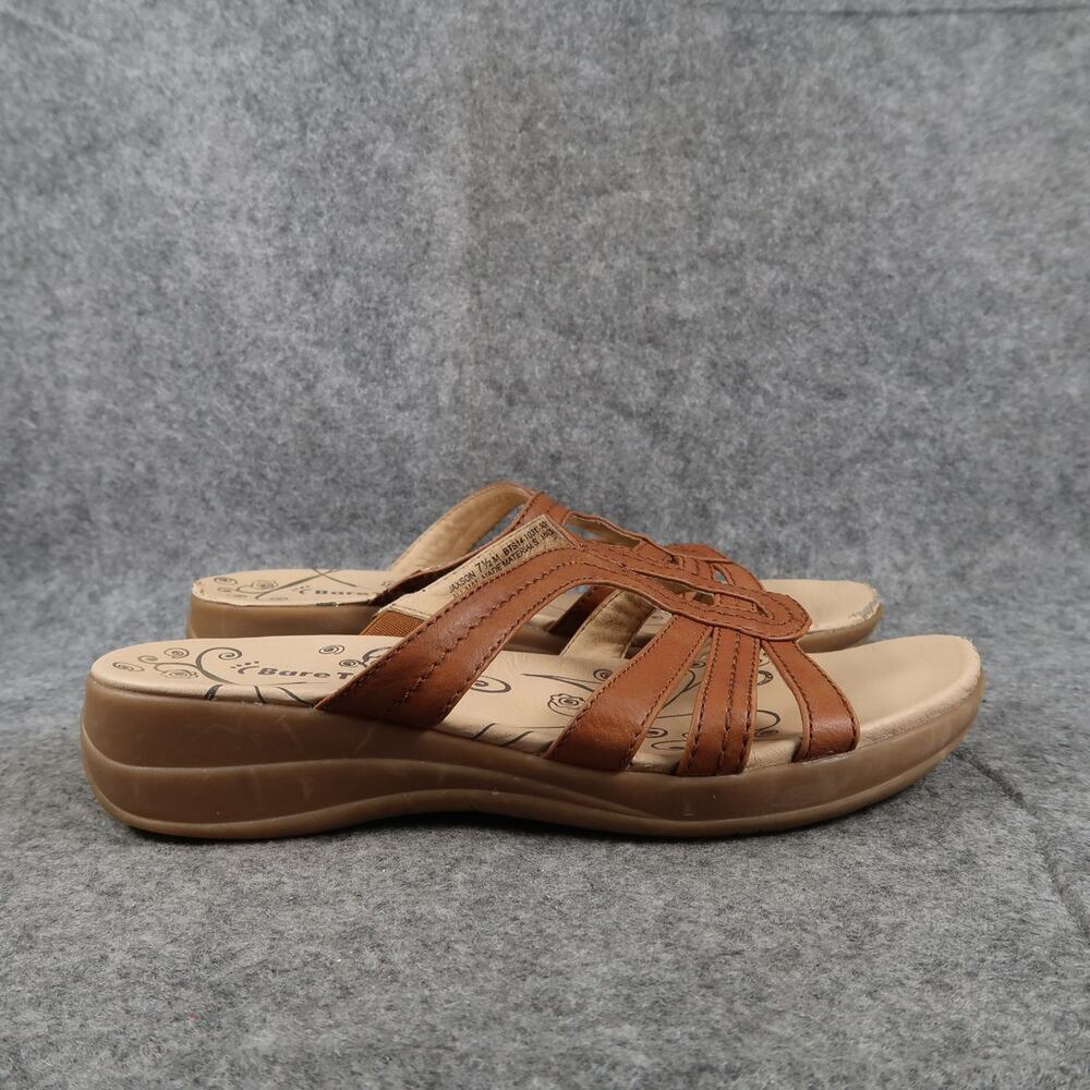Baretraps Shoes Womens 7.5 Sandals Fashion Slip On Slide Comfort Casual Jaxson